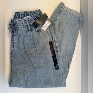 NWT Women’s Banana Republic Light Blue Denim Barrel Jeans